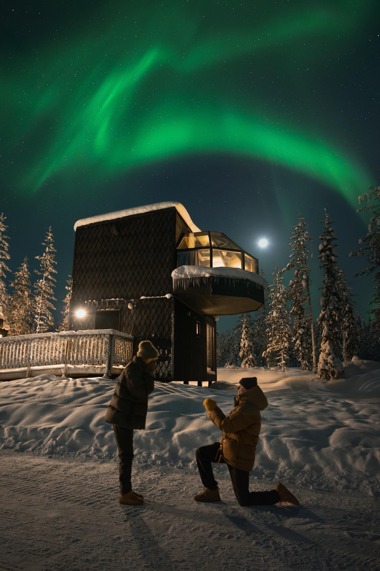 Magic under the northern lights